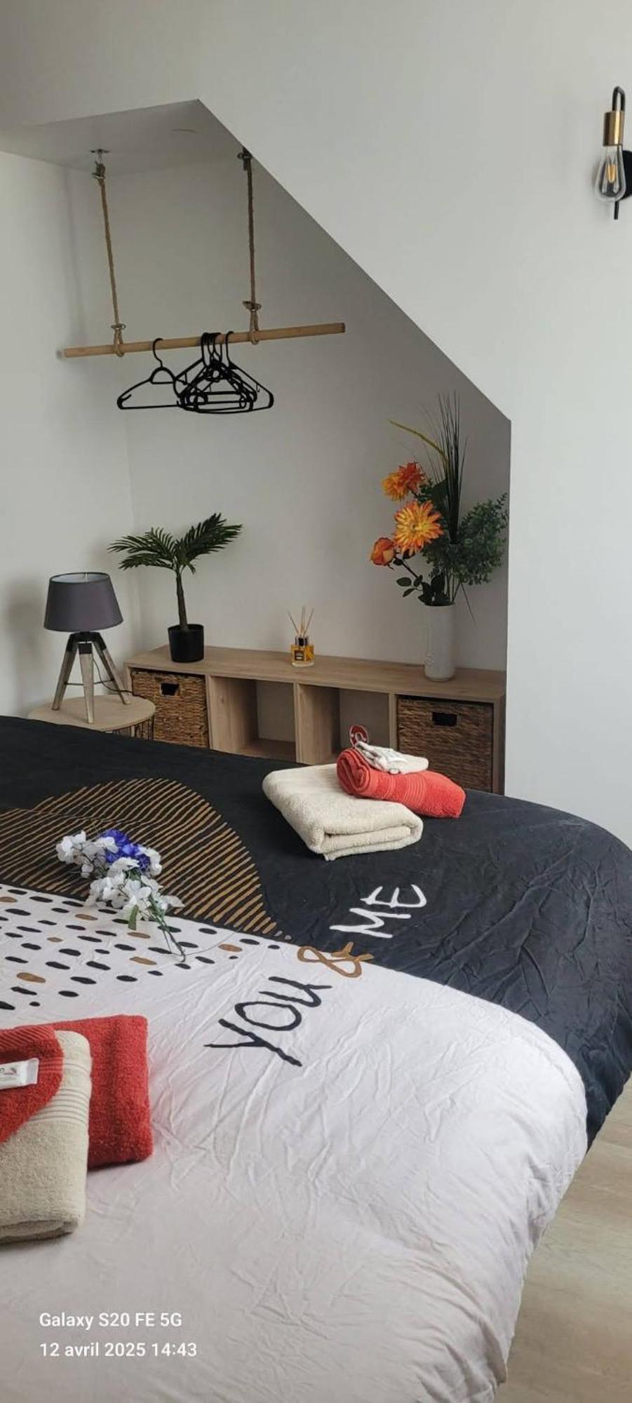 Les Volets Bleus - Deux Appartements Et Un Studio, Jardin Bourges Bilik gambar
