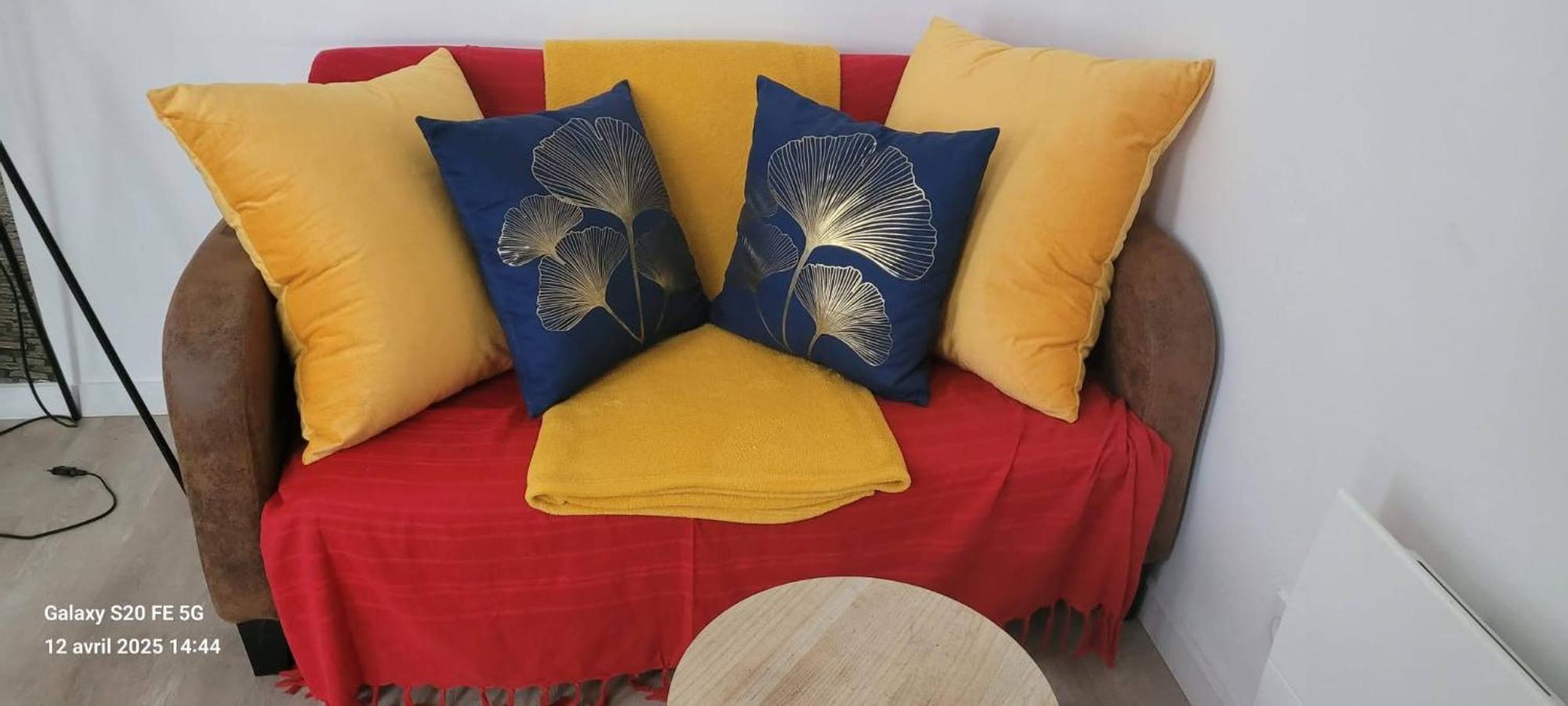 Les Volets Bleus - Deux Appartements Et Un Studio, Jardin Bourges Bilik gambar